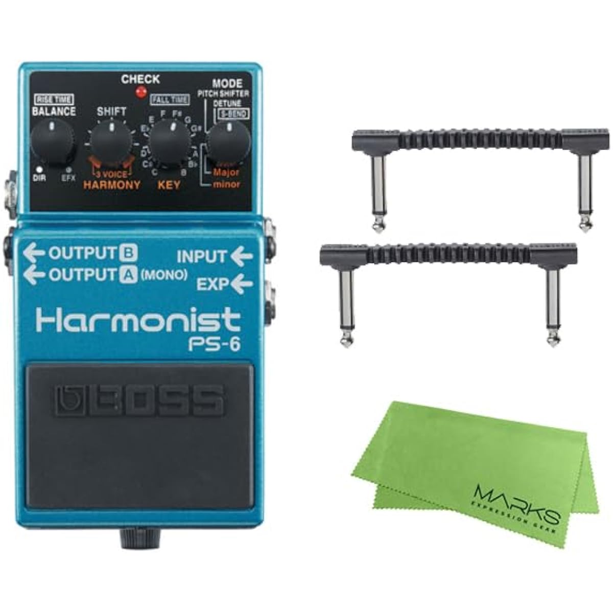 [Patch cable + cross set] BOSS Harmonist PS-6