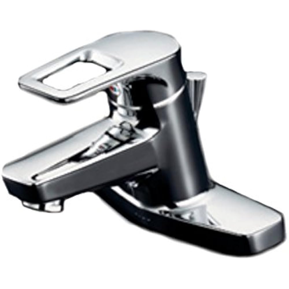 TOTO Washbasin Faucet Single Mixing Faucet (1 hole with stand) For cold regions TL431Z (with hot water side angle regulation)