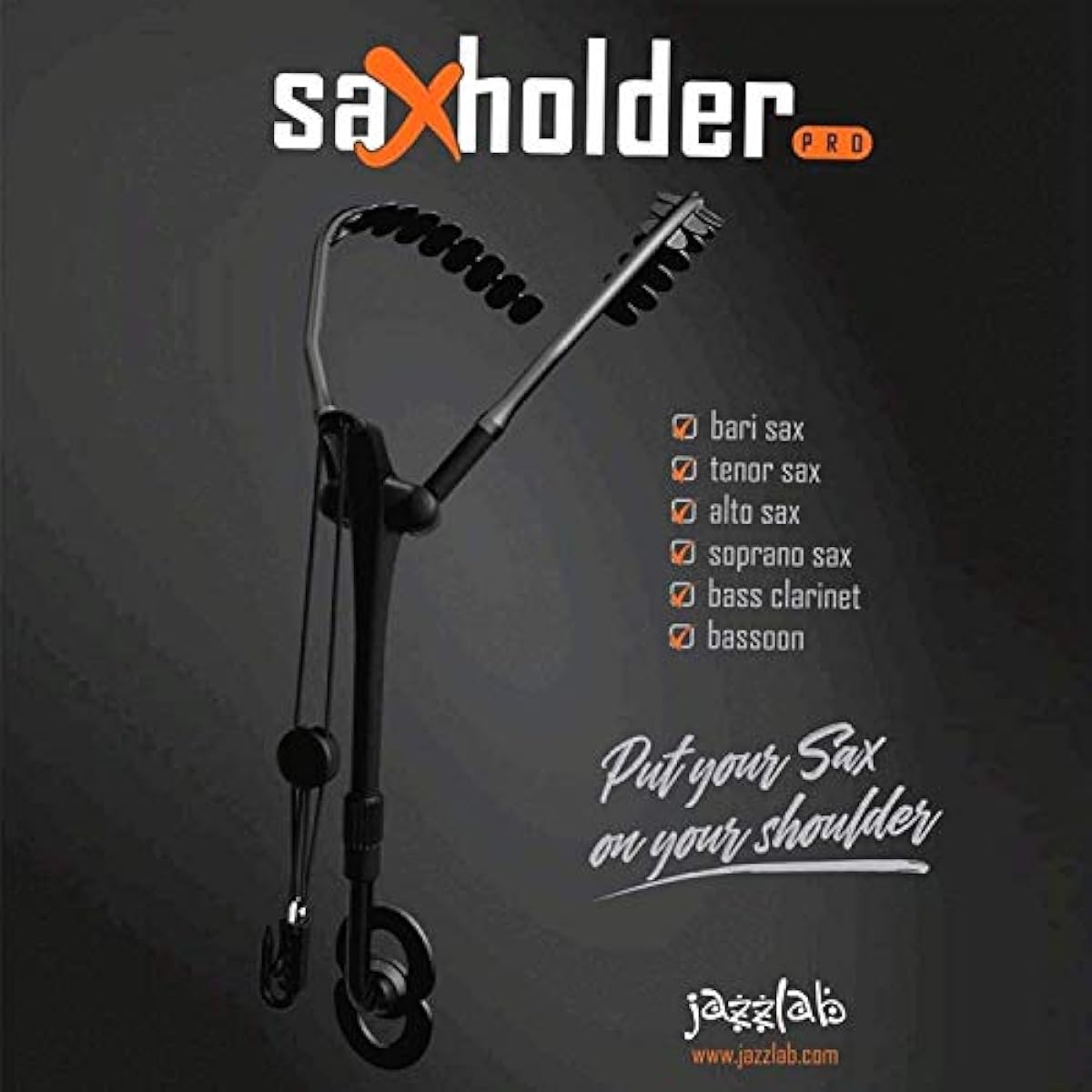 jazzlab/saxholder PRO Saxophone Holder Pro