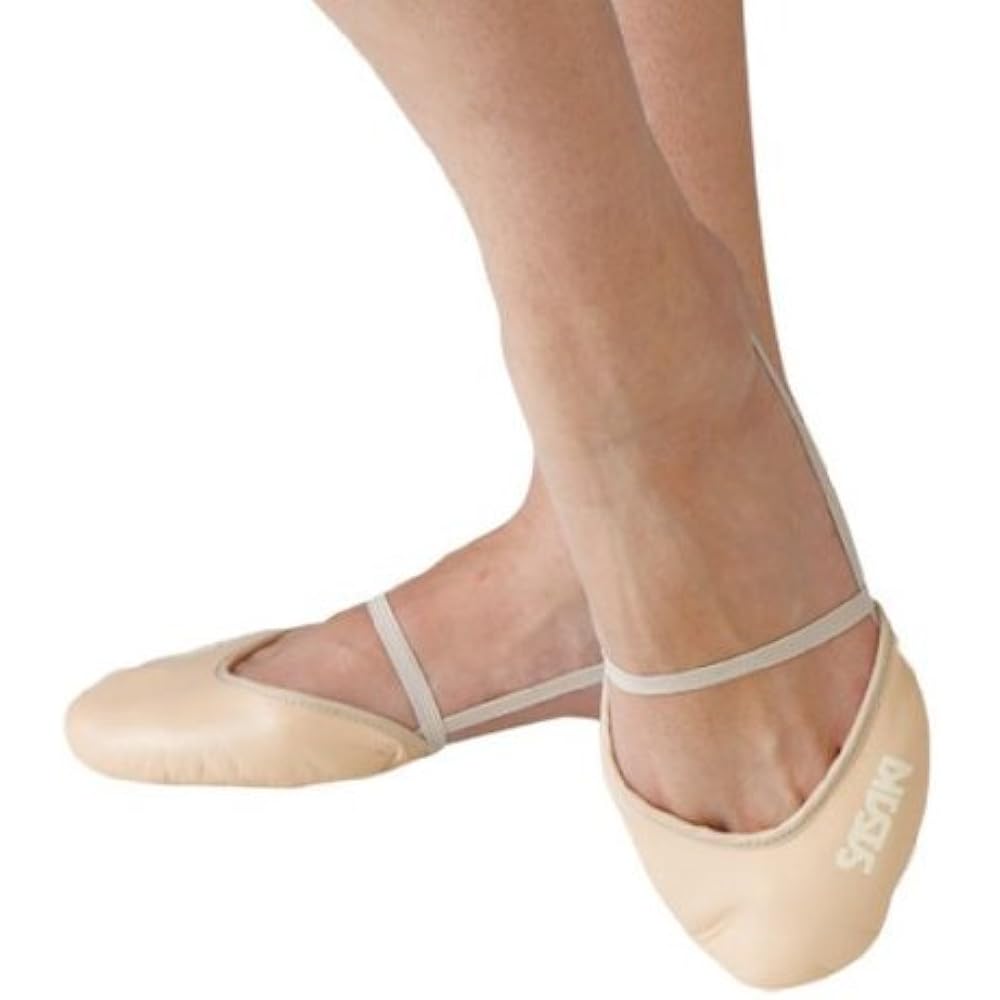 Sasaki Rhythmic Gymnastics Leather Half Shoes 155 Beige (BE)