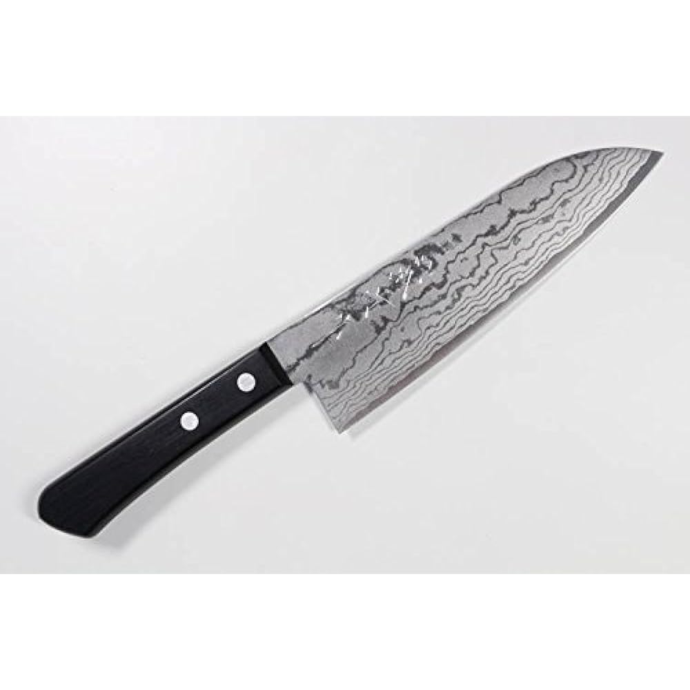 Kazuyuki Tanaka Knife Manufacturing [Made by Makoto] V Gold No. 10 Laminated Steel Santoku 165mm Santoku Knife #241318