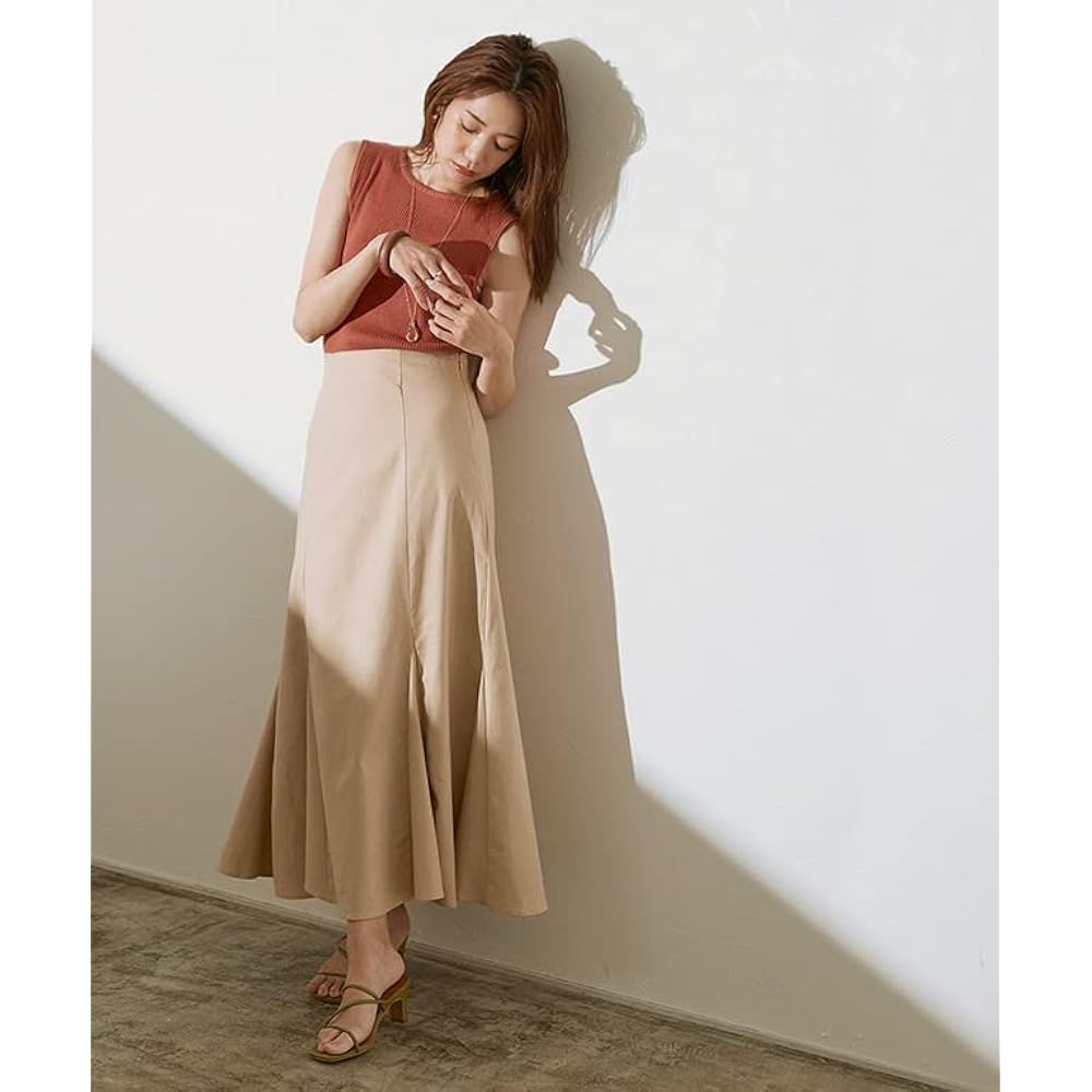 [Clown] Washable Sleeveless Rib Knit Knit Sleeveless Women's