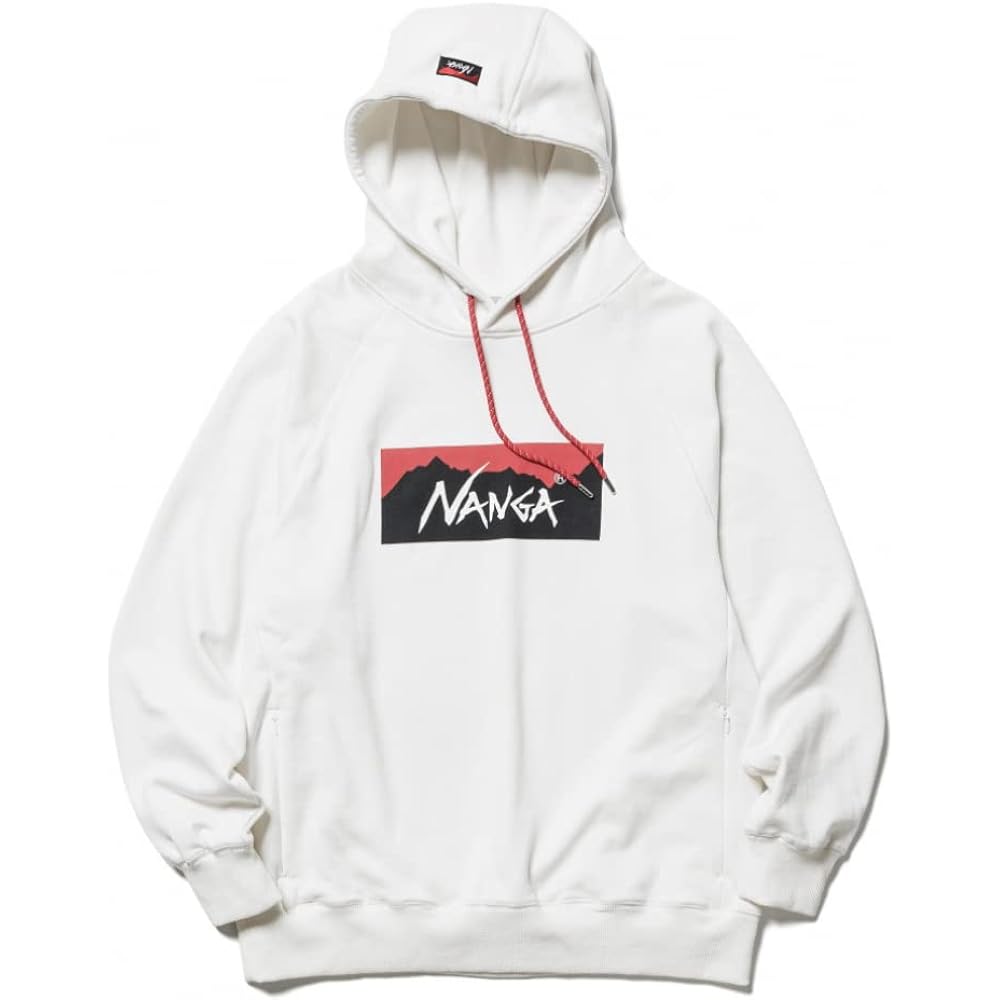 [Nanga] Outdoor Wear ECO HYBRID BOX LOGO SWEAT HOODIE NW2311F202