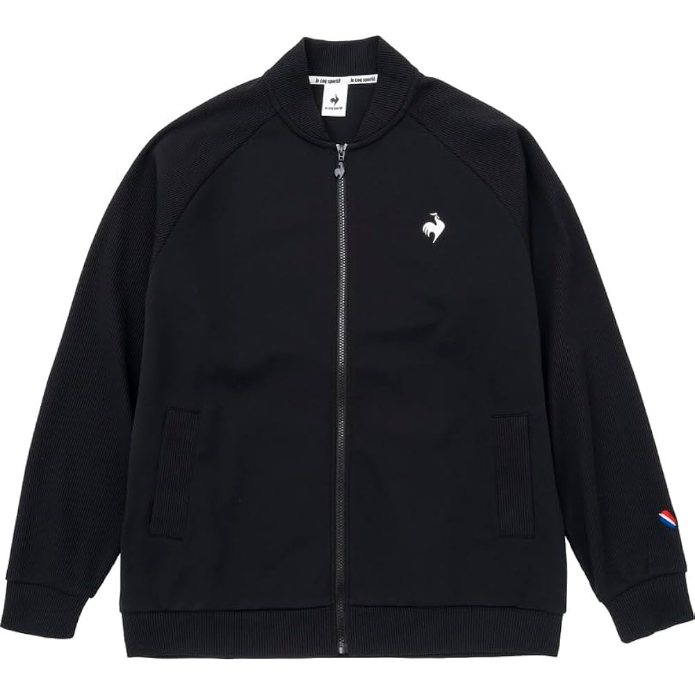 [Le Coq Sportif] Helan Ka Waffle Bomber Jacket Sweat Absorbent Stretch Simple