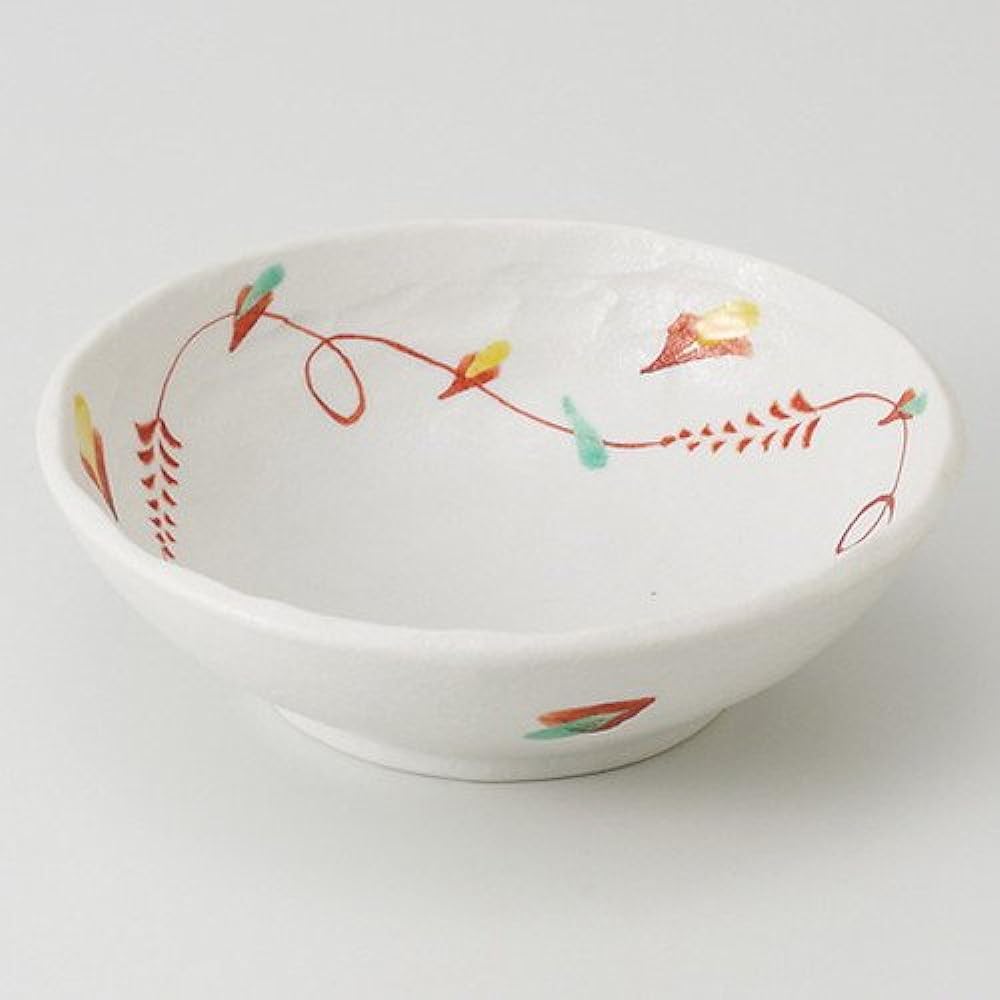 Set of 5 Colored Grass Crest 5.0 Balls [16.8 x 5.3cm 360g] [Simmering pot] [For restaurants, inns, Japanese tableware, restaurants, commercial use]