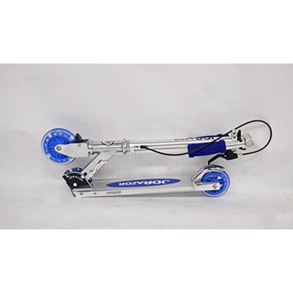 Kickboard Kick Skater Kids MS-105R-B JD RAZOR Handle with Brake Glowing LED Tire