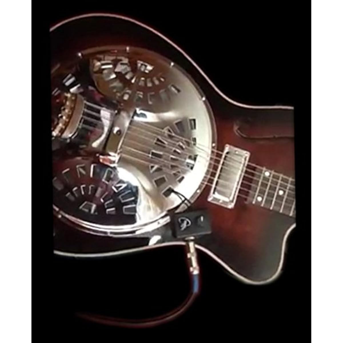 RESONATOR GUITAR PICKUP with FLEXIBLE MICRO-GOOSE NECK by Myers Pickup ~ See it in ACTION! Copy and paste: myerspickups.com Acoustic Guitar Acoustic Guitar (Parallel Import)