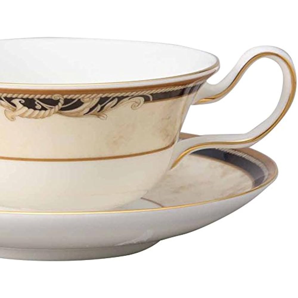 [Regular Imported Product] Wedgwood Cornucopia Tea Cup & Saucer Peony Wedding Gift Present 1053534