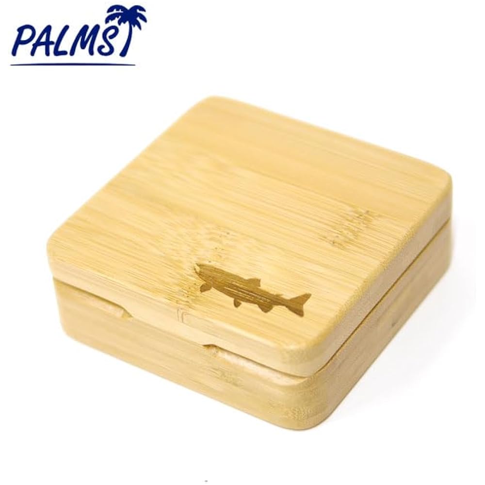 Palms SV Wood Box Bamboo [S] 4 Compartments