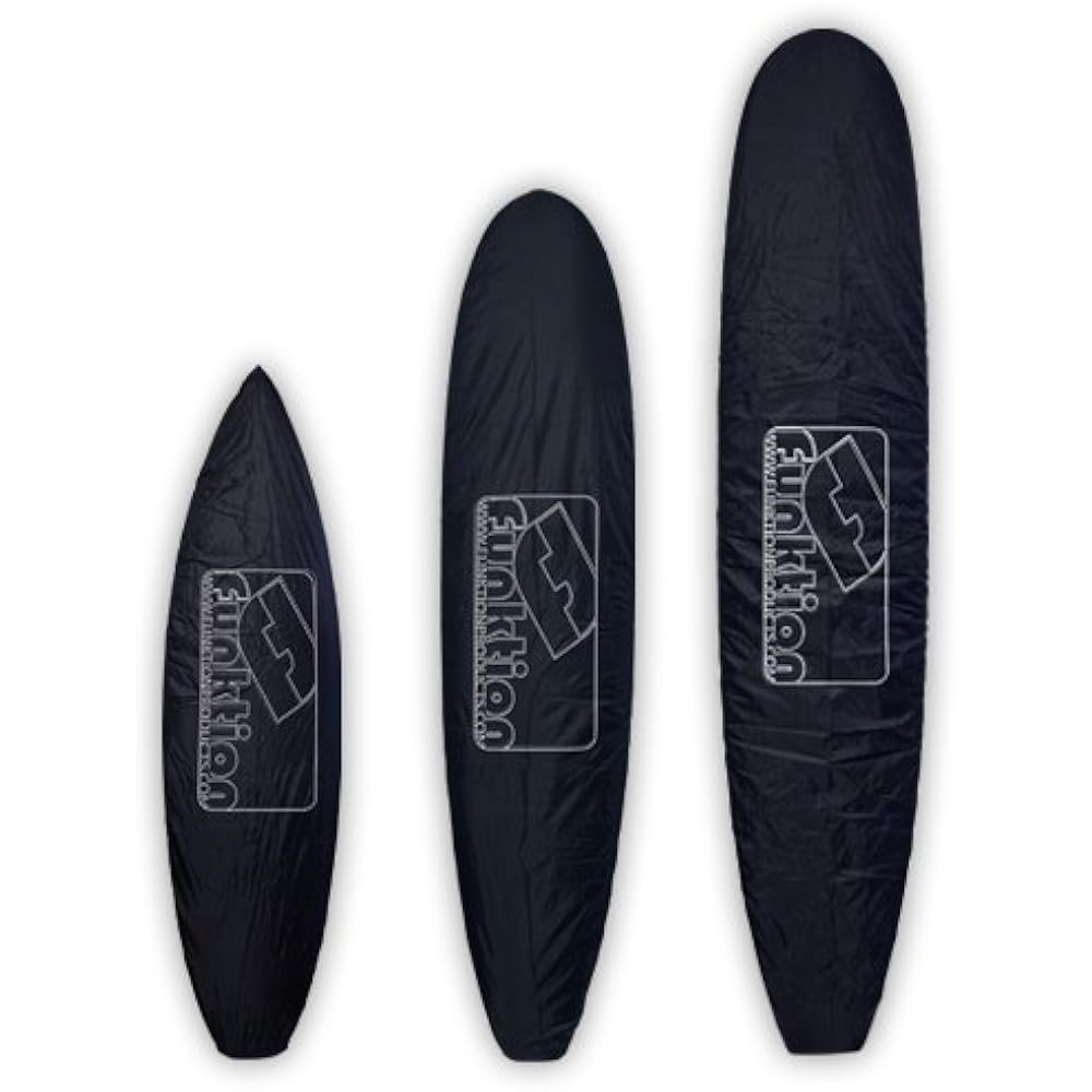 Funktion Surfboard Cover for Longboard Black Protective Coloration Edition FK-WRAP-LG-BLK-PC