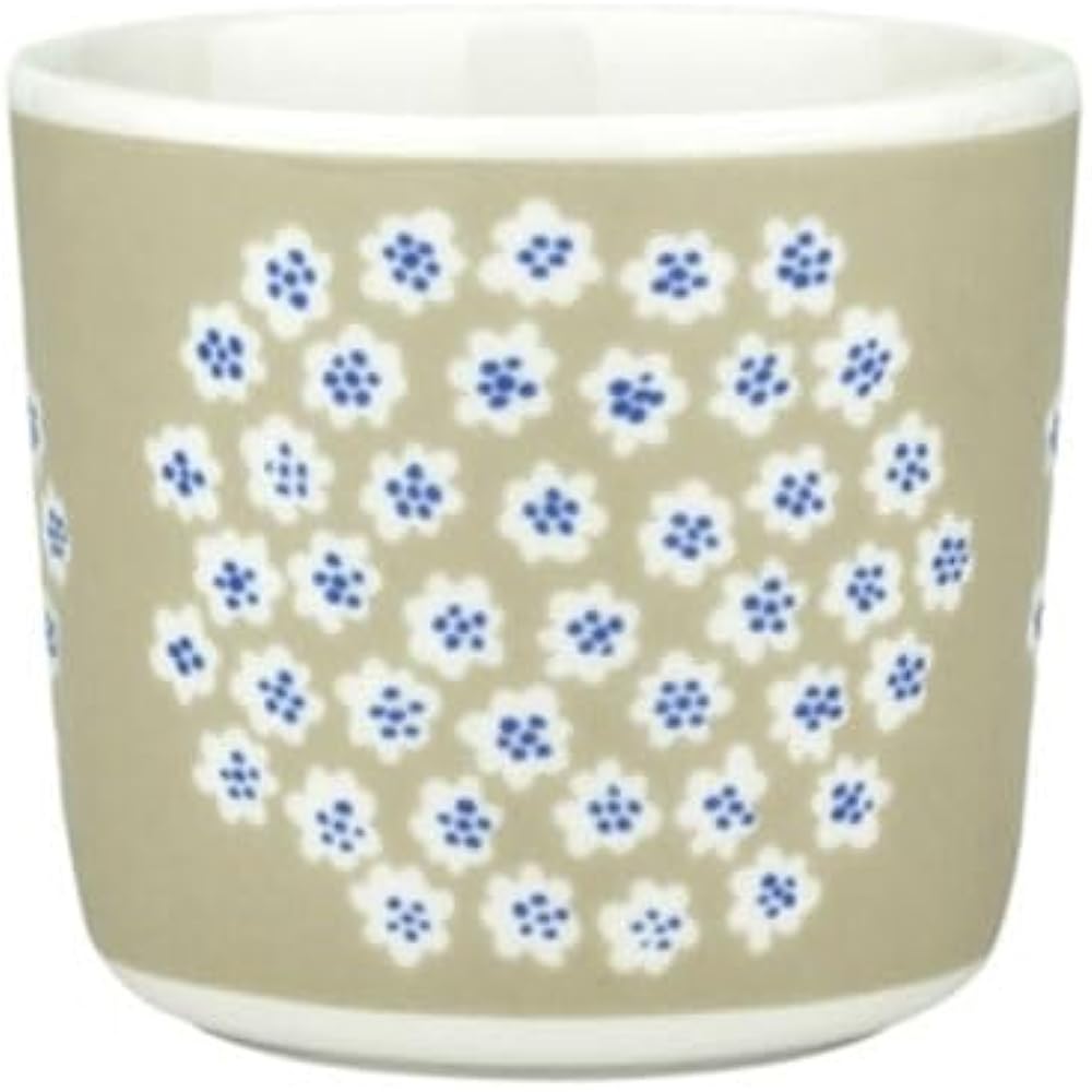 marimekko PUKETTI Latte Mug 200ml Set of 2 Japan Limited Beige (81) [72605]