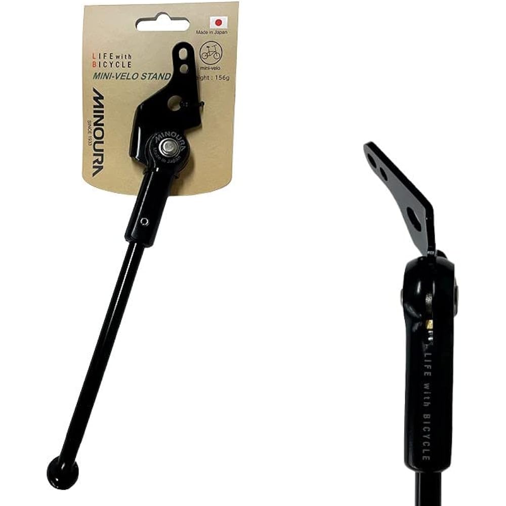 MINOURA SLMV-3 kickstand bicycle black BROMPTON P Line C Line attachable
