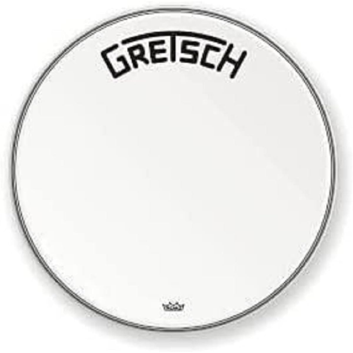 Gretsch Drums (Gretsch) GRDHCW22B/22" Single Ply Coated Bass with Broadkaster Logo Broadkaster Logo Bass Drum Head (22 inches)