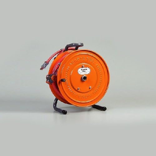 HATAYA Sunday Temoto Reel Cord Reel, Indoor 100V, 27m, Thickness 2.0㎟, Standard Type, Built-in Temperature Sensor, 3 Outlets, For Home Use, Factory Use, Construction Site GY-130S