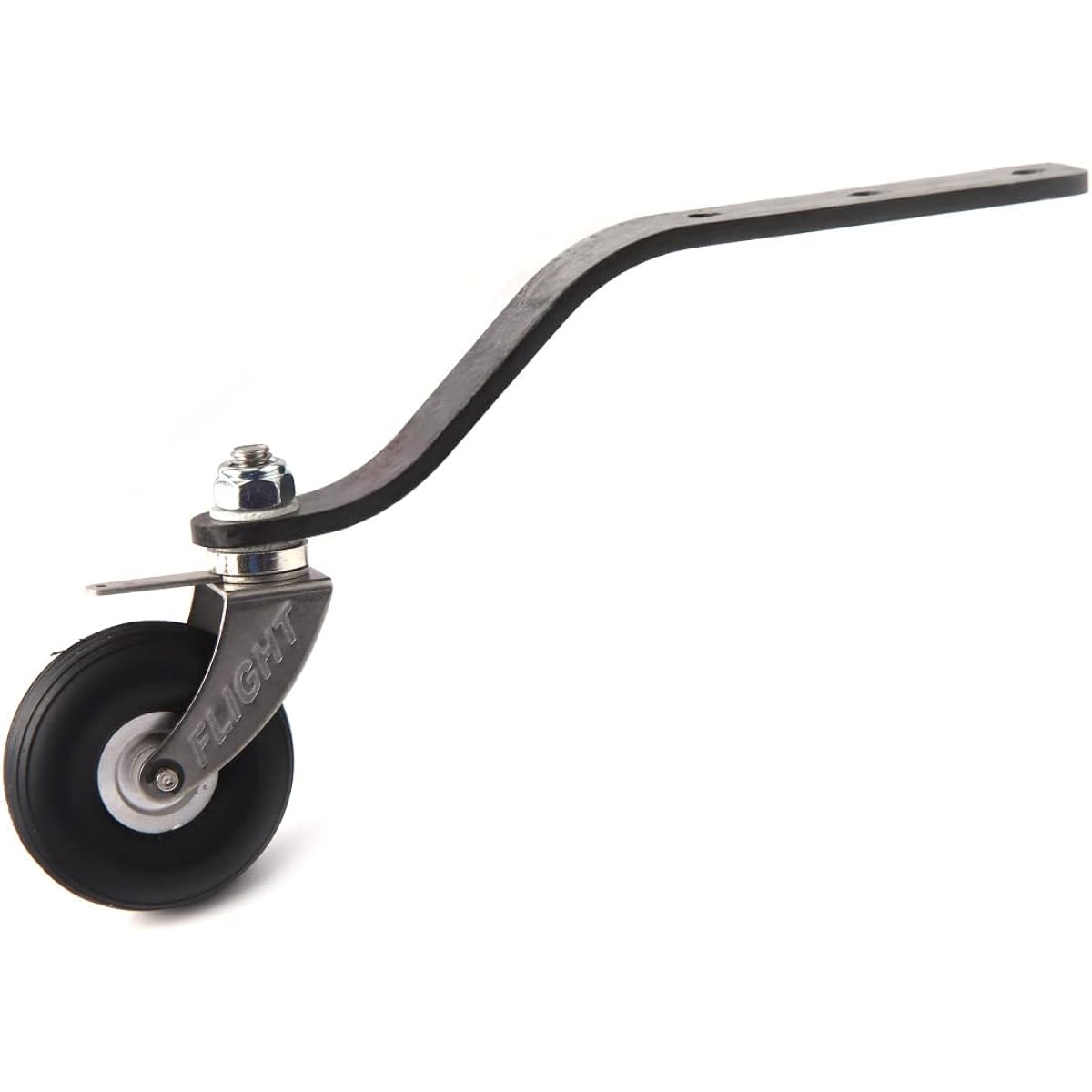 50cc RC Airplane Landing Gear Carbon Tail Wheel Assembly 1.5inch Rubber Tire Kit for RC Airplane