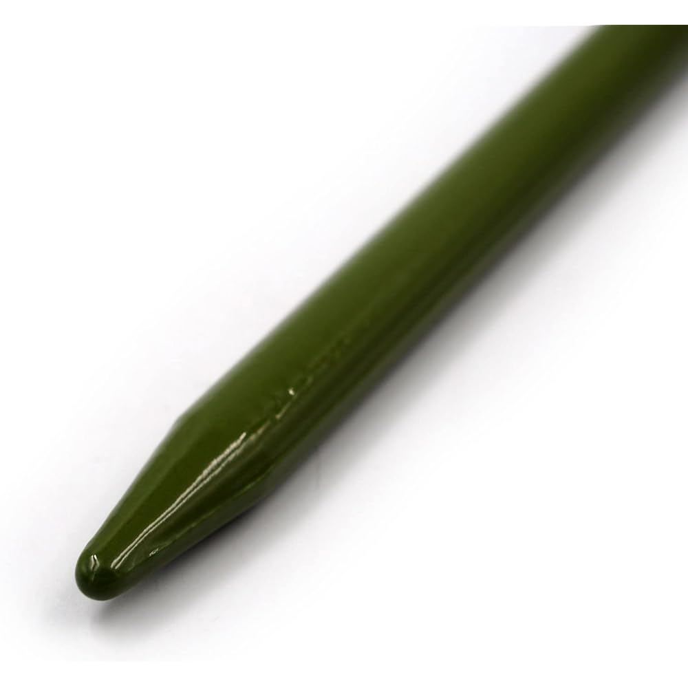 [Made in Tsubame-Sanjo] Forged peg Elize stake 38cm Set of 4 Olive powder baked paint MK-380OG MADE IN JAPAN