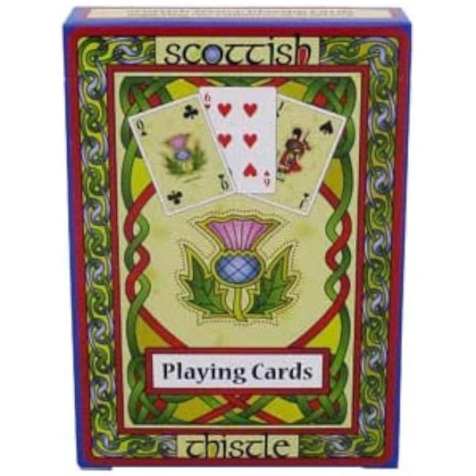 scifi planet scotland playing cards