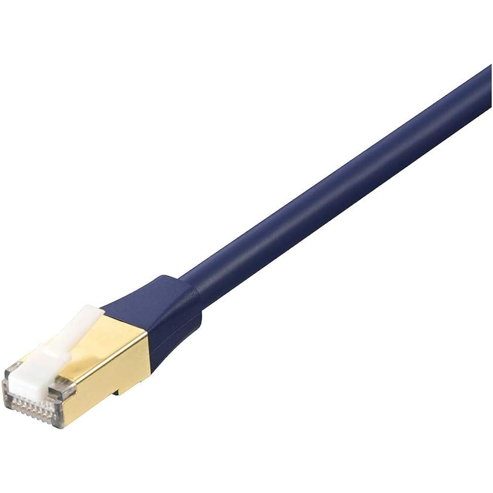 Buffalo Unbreakable Cat8 LAN Cable Standard 10m Blue BSLS8NU100BL