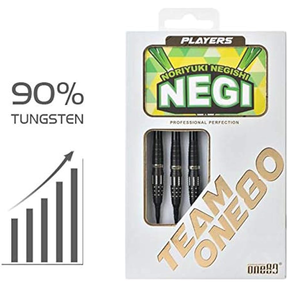Darts Barrel One80 [One Eighty] Negi Noriyuki Negishi Model (NEGI Tungsten90%) | Darts 2BA Barrel 19.0g