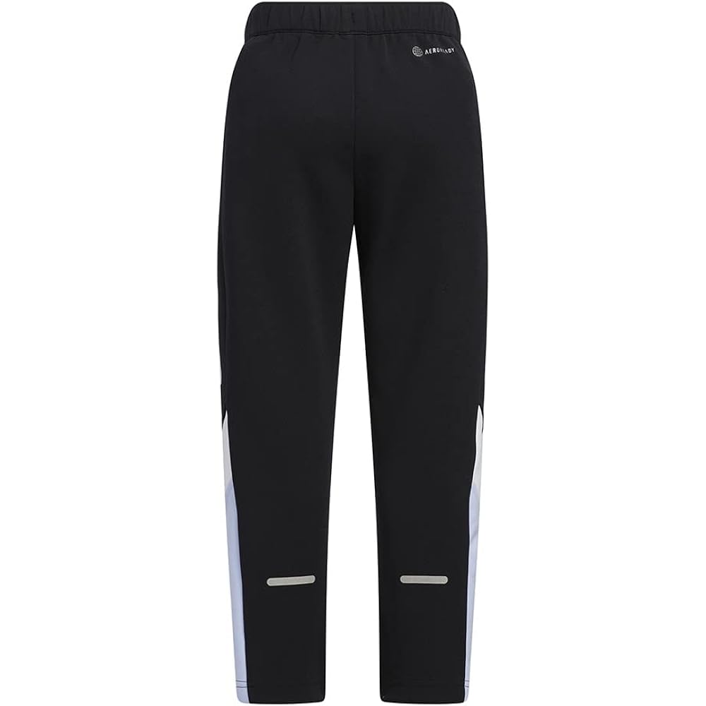 Adidas Jersey Bottom Kids Color Block Double Knit Regular Fit Warm Up Pants BUK50