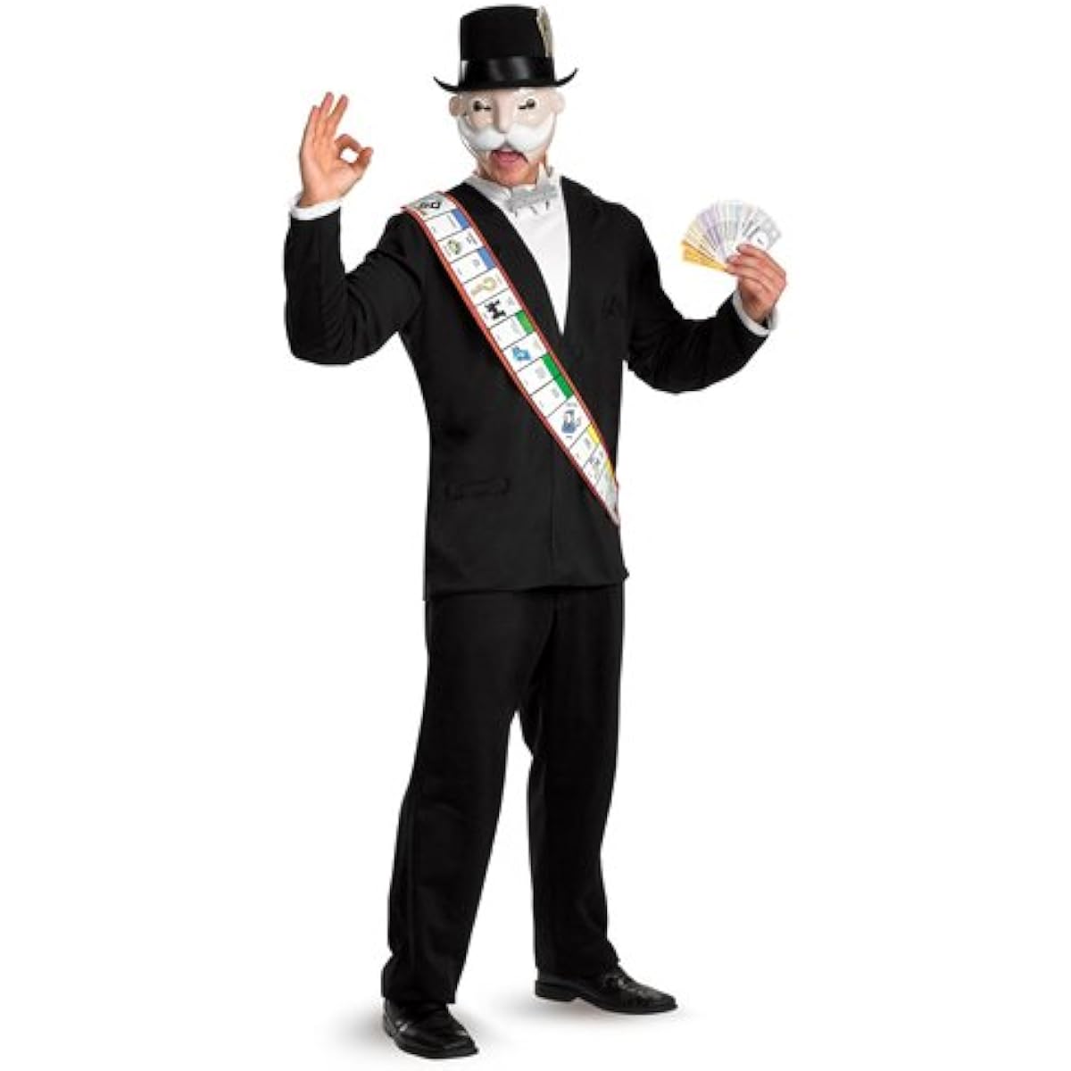 Monopoly costume, costume for adult men, game, Hasbro, size: 42-46