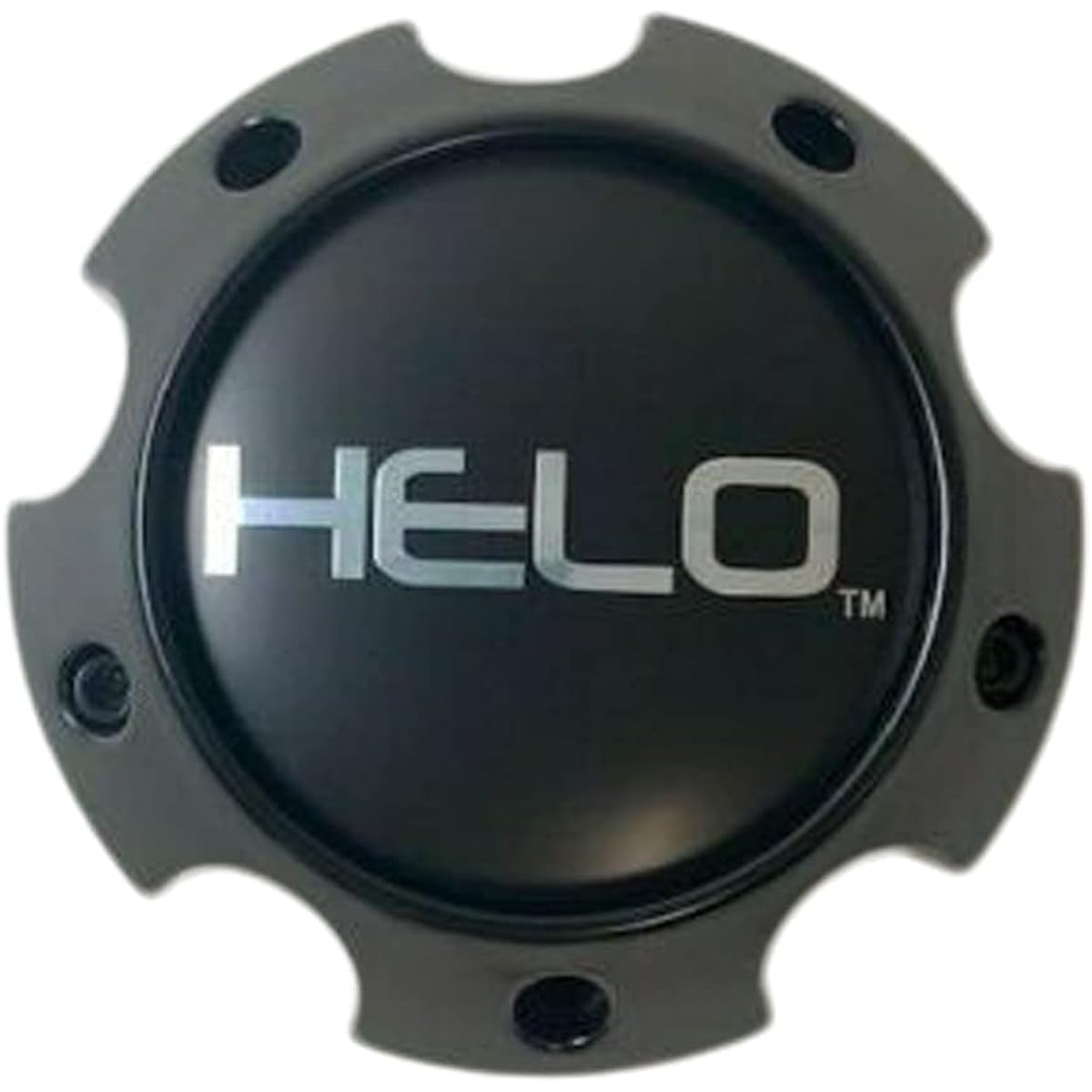 Helo Wheels 1079L145AHE1SB-H42 Satin Black Wheel Center Caps