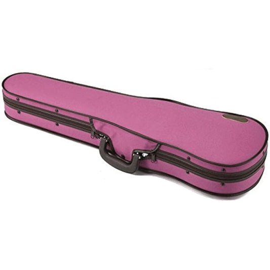 Violin case for 4/4 size Toyo Gakki UL Shell R Dark Pink