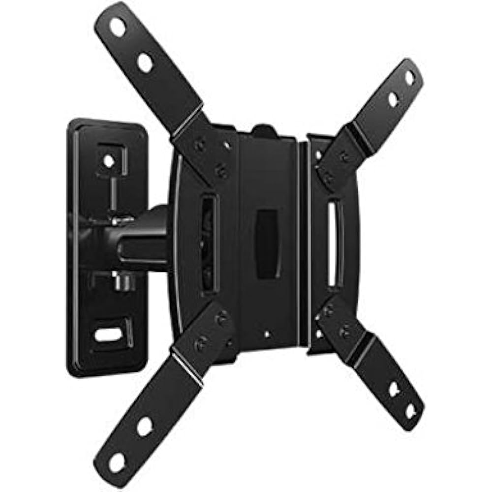 Networkjapan TV Wall Mounting Bracket VuePoint Full Motion 13-32 Type F107D-B2 TV can be hung on the wall Main unit: Depth 19.28cm Main unit: Height 20.07cm Main unit: Width 20.07cm