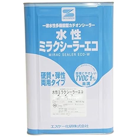 SK Kaken One-Part Water-based Multifunctional Cation Sealer Water-based Mirax Sealer Eco White 15kg