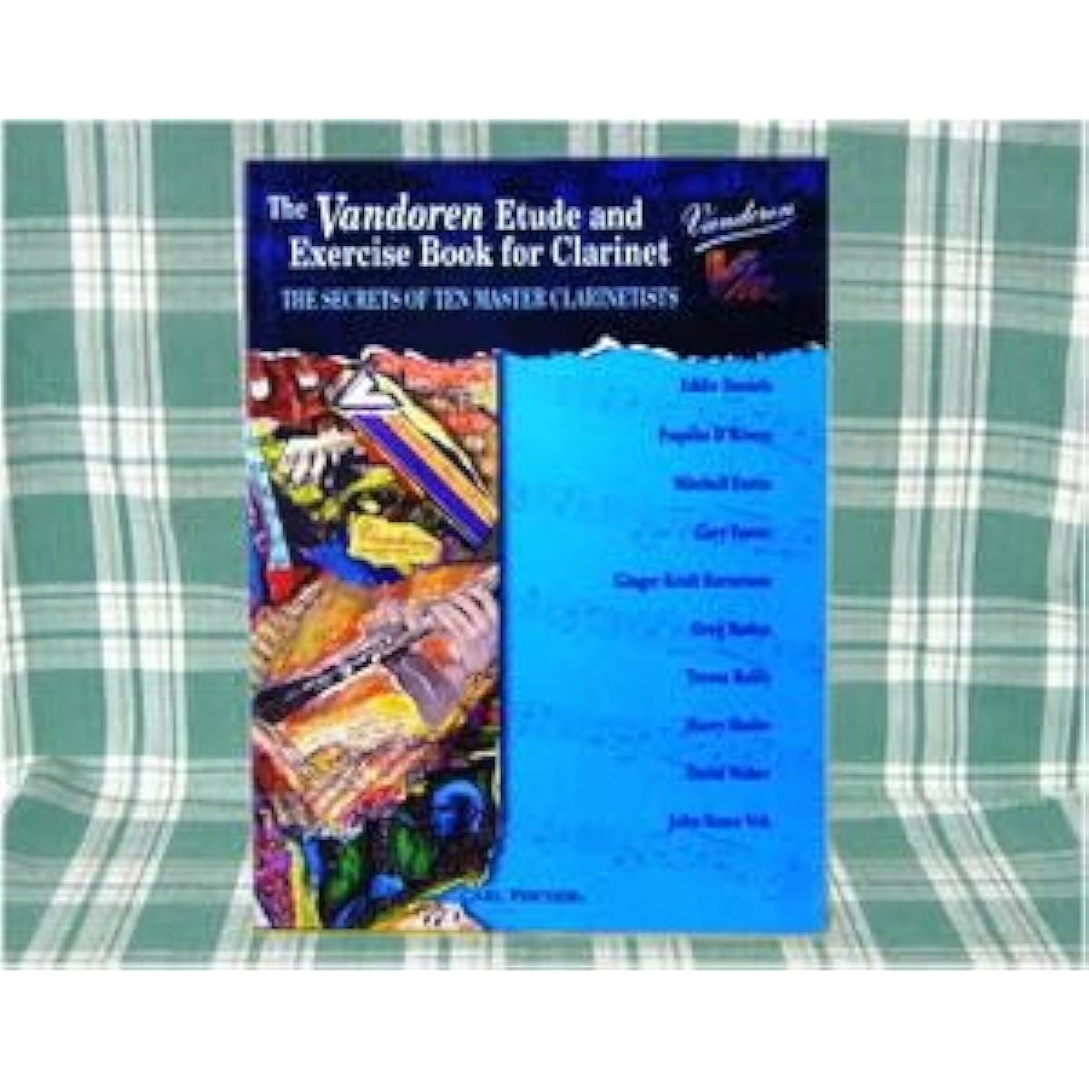 S837 Vandoren imported clarinet practice book