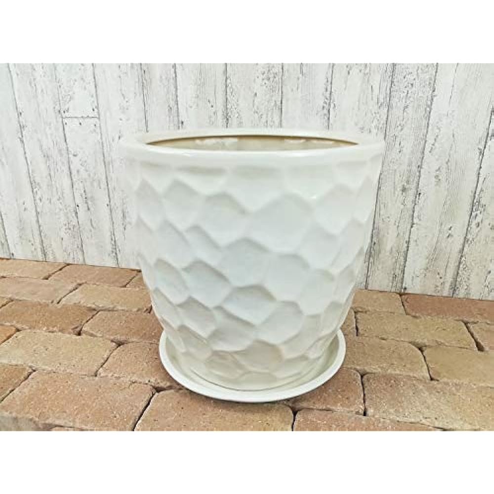 Mule Mill Planter Santa Cruz Stole White L S027TWh