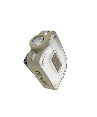 Prism LED Lantern CLAYMORE CapOn 40B Rechargeable, 3 Irradiation Modes, Stepless Dimming Color: Tan CLP-210TN