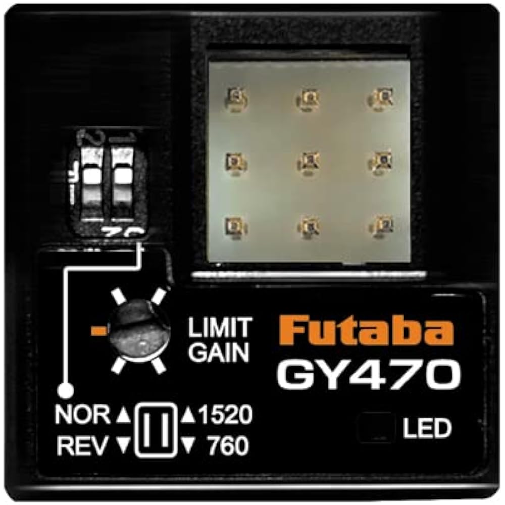 Futaba Denshi GYRO GY470 00107314-3