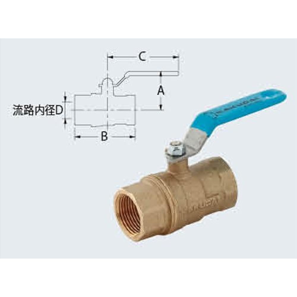Kakudai Ball Valve Full Bore 651-002-20