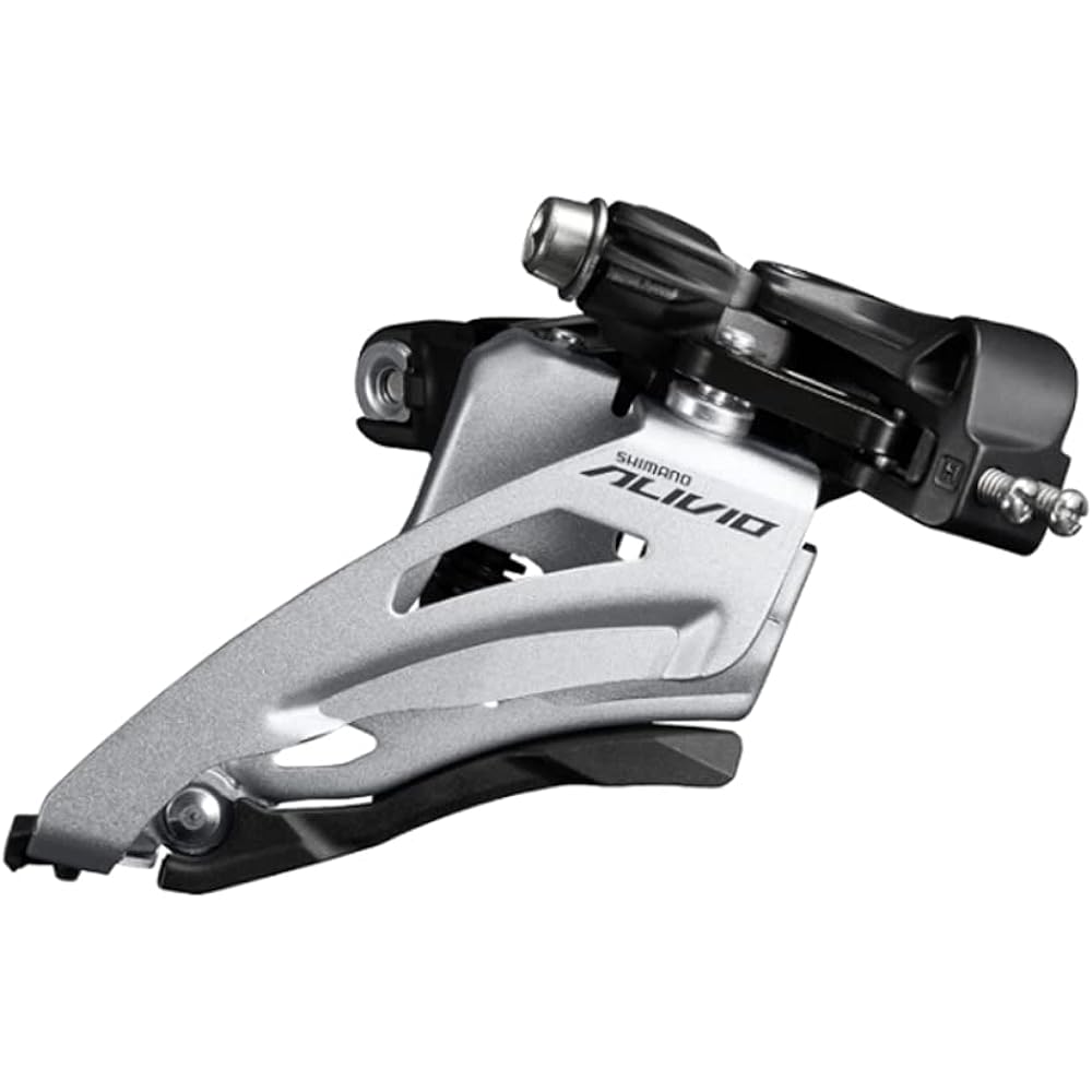SHIMANO Front Derailleur FD-M3120-M 2X9s Side Swing Clamp Band 34.9mm (28.6&31.8mm adapter included) 64-69 Compatible Top Gear: 36T EFDM3120MX4 ALIVIO