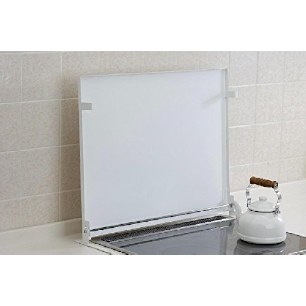 Hokuriku Sogyo Range Cover/Guard White Width 67.5 x Depth 55 x Height 6.8cm