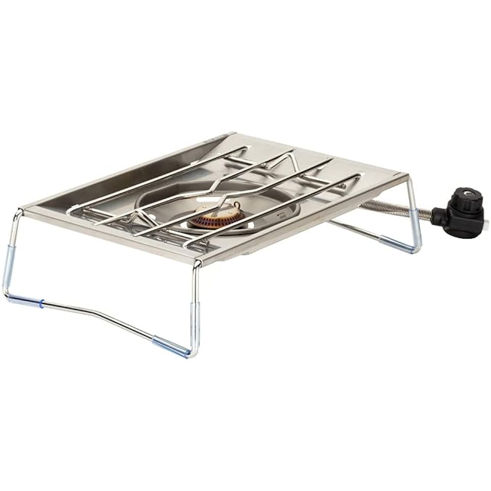 Snow Peak Flat Burner/Flat Burner Set Outdoor Camping Barbecue Cooking Stove Folding Compact