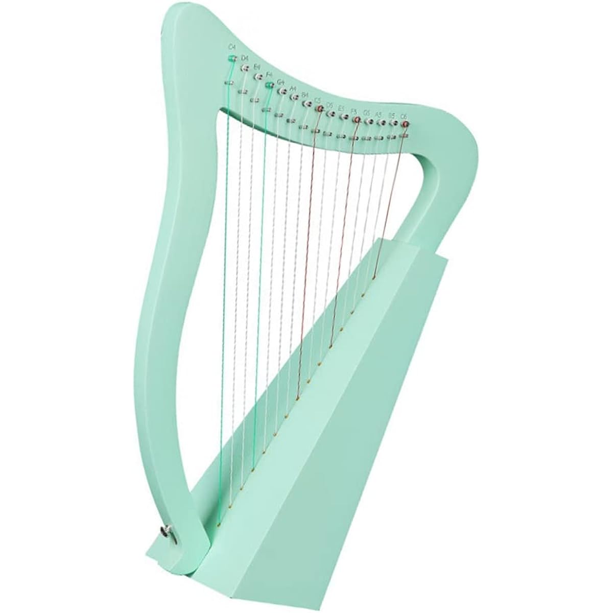 WowZza 15 Tone Harp for Beginners - 23 Tone Lyre String Instrument Lyre Harp/15 Tones 4