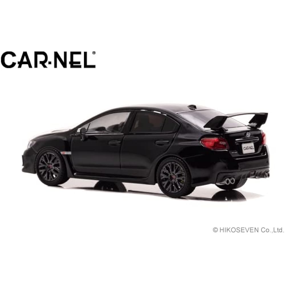 CARNEL 1/43 Subaru WRX STI Type S (VAB) 2018 Crystal Black Silica Finished Product