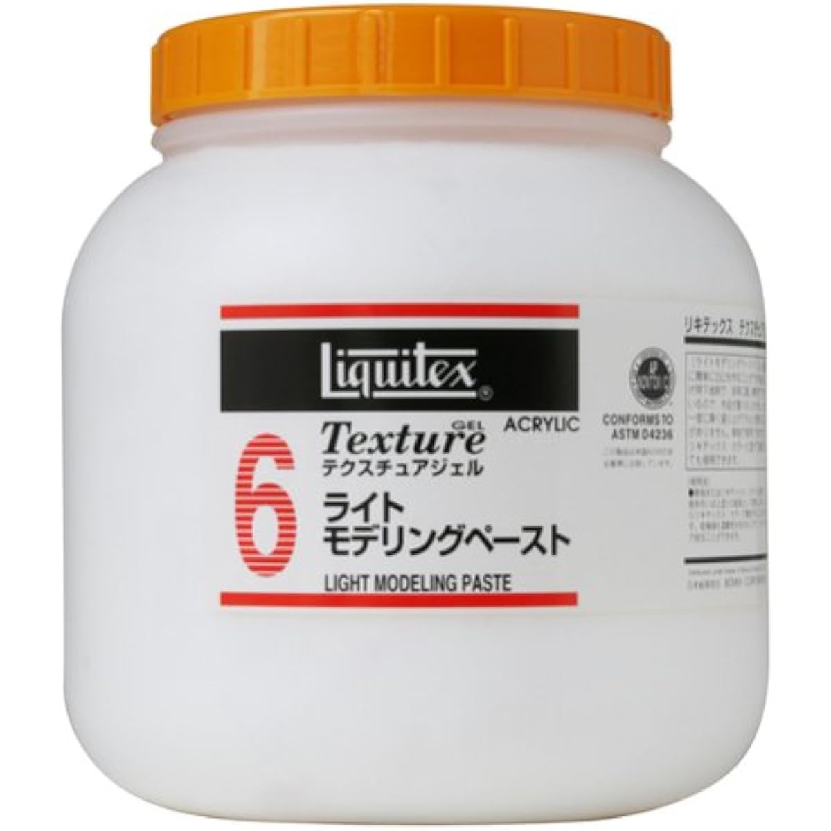 Liquitex Acrylic Paint Texture Gel Light Modeling Paste No.6 2000ml