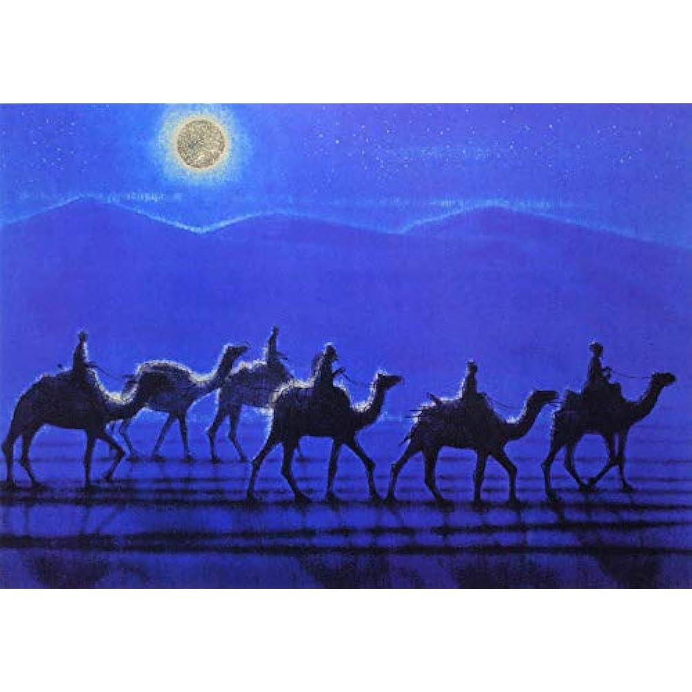 Art Shop Forms Ikuo Hirayama "Dunhuang Moonlight" Art Poster Framed Item