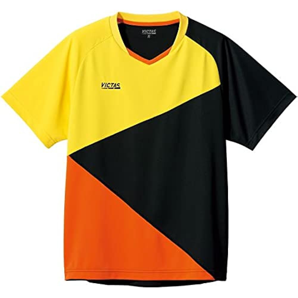 VICTAS Unisex/Junior Table Tennis Shirt Color Block Game Shirt (COLOR BLOCK GS) 612103