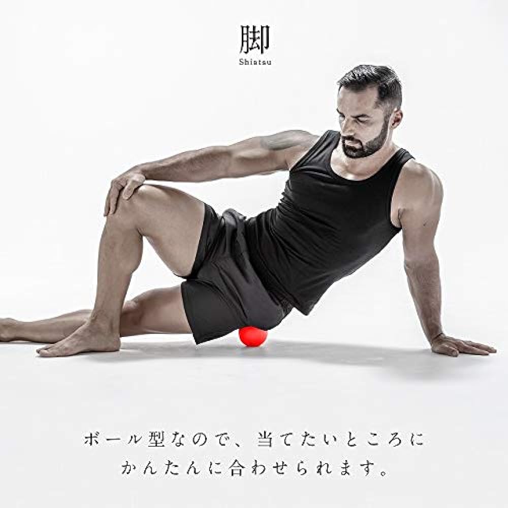 Erugam Kori Jigoku Hard Shiatsu Ball Massage Ball Present Myofascial Release Massage Stretch Ball Diameter 9cm