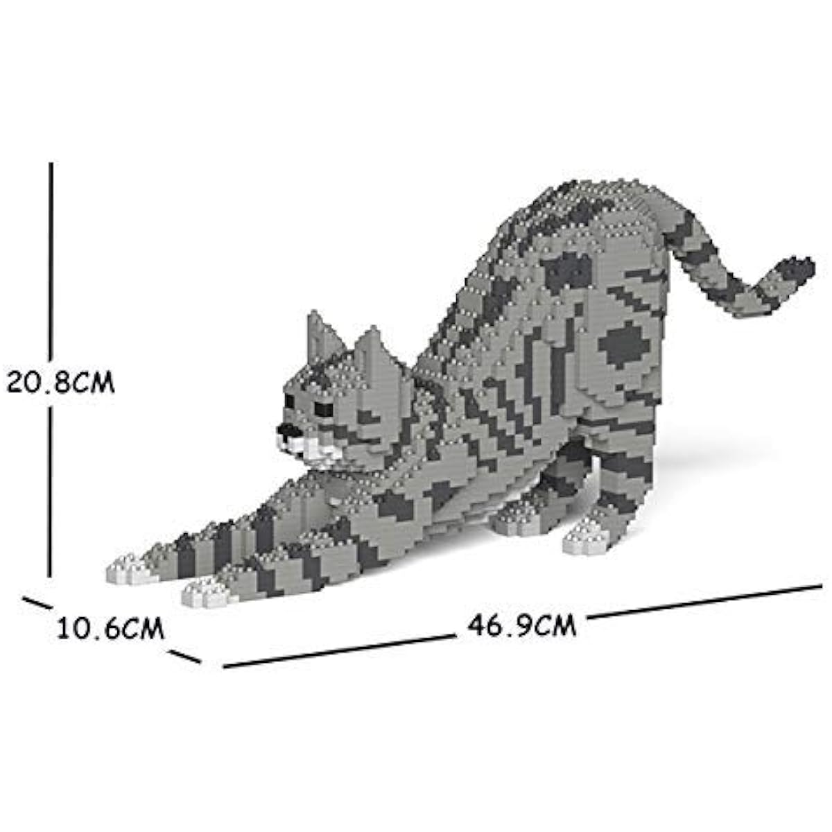 JEKCA Jekka Block Tiger Cat Light Gray 05S-M03