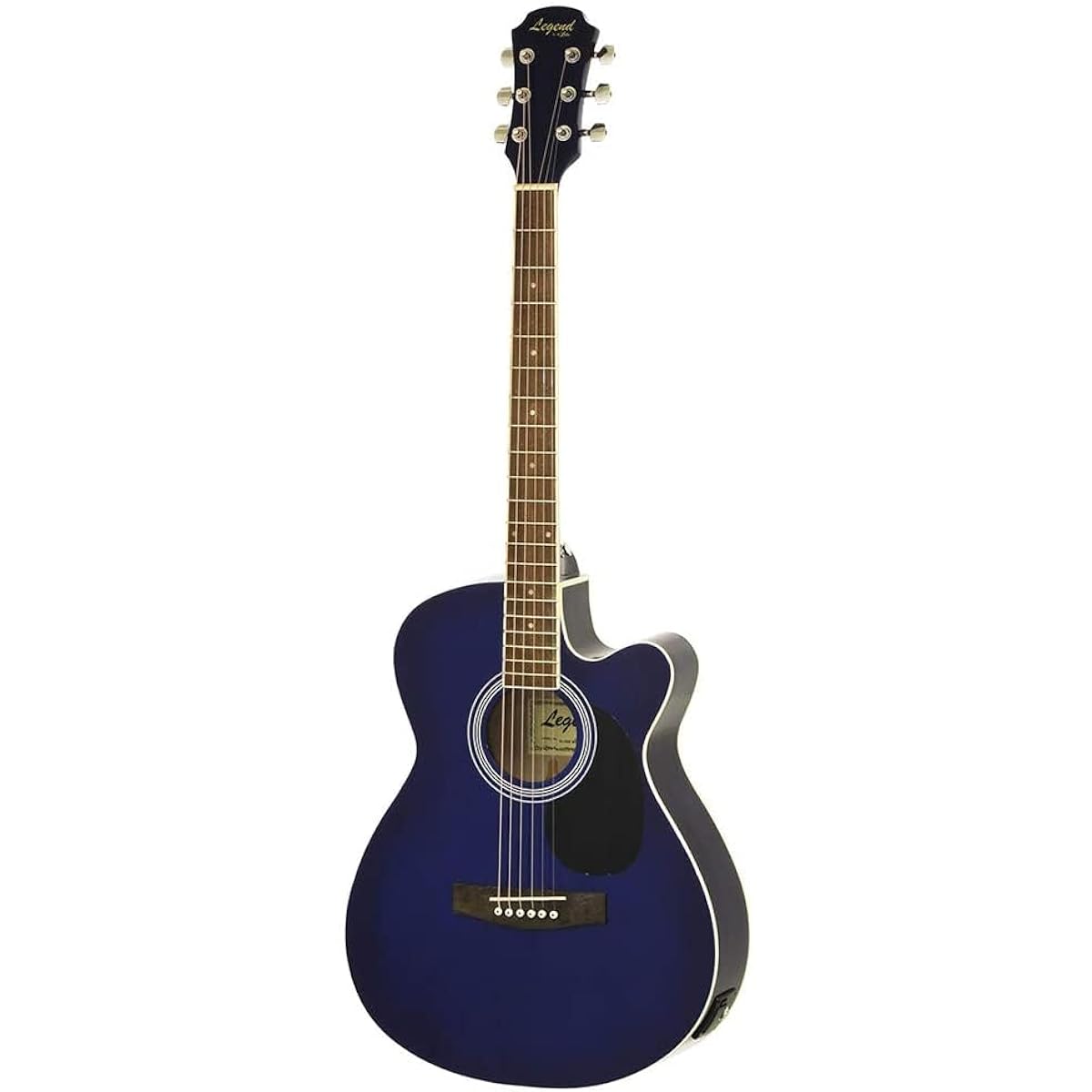 Legend by Aria FG-15CE/BLS Electric Acoustic Guitar Aria Blue Acoustic Guitar Beginner Outlet