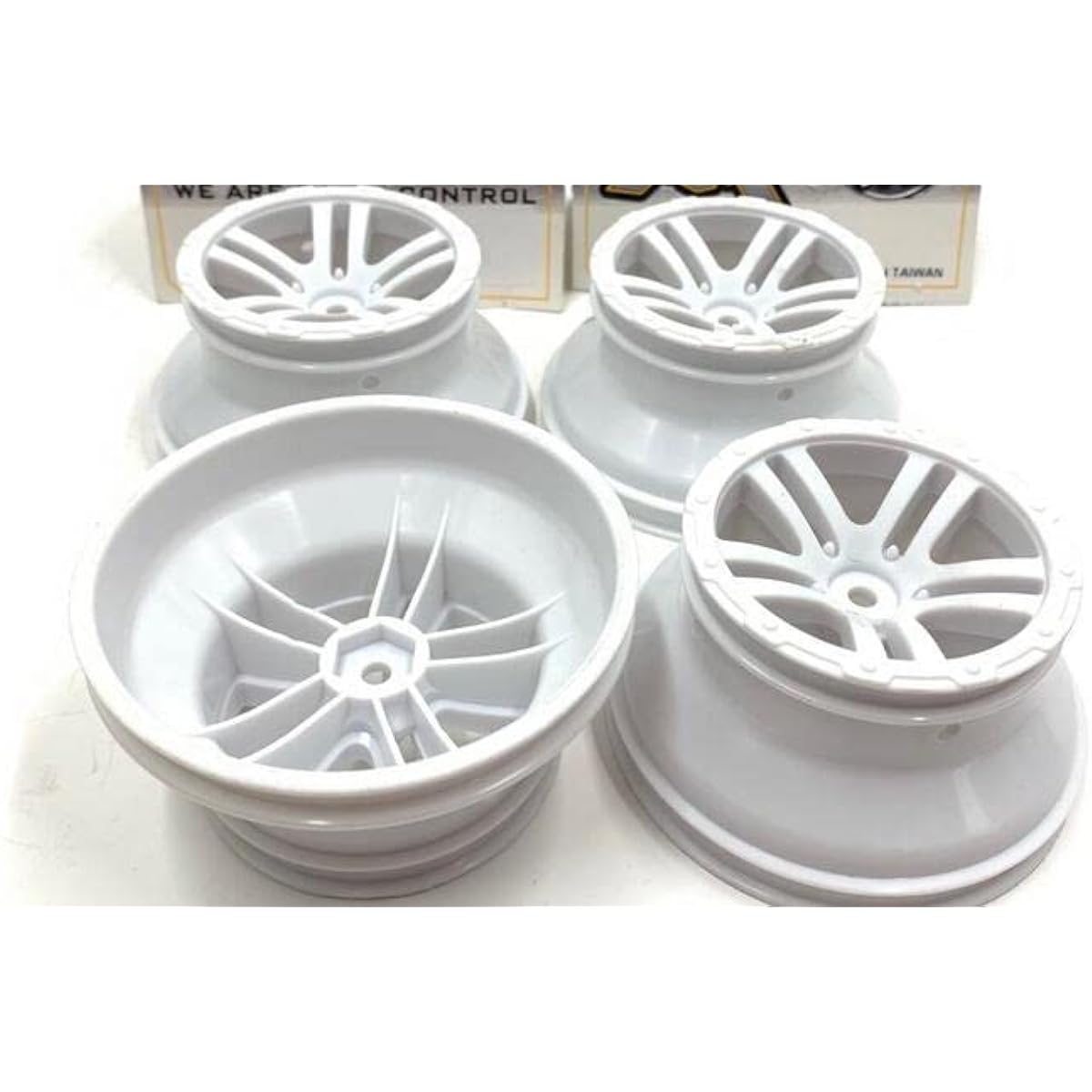 SF055W 10SC 76mm 3" Rim Hex 12mm Wheels (4) 1/10 1/12 RC Off-Road Rock Cralwer Shore Truck huanqi 727 axial YETI HPI Blitz 10 Associate Short Course Slash Ananta 10sc-10a JUMPSHOT SC HOBAO