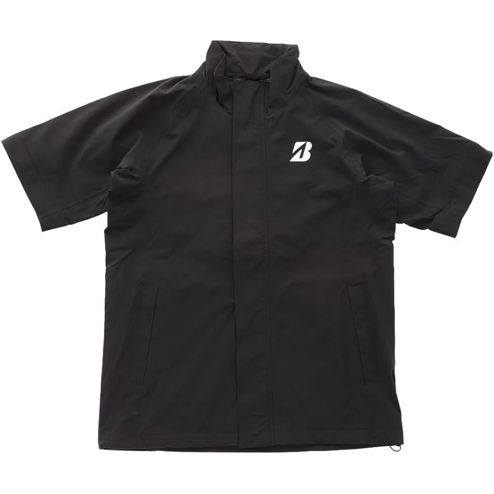 [Bridgestone Golf] Rain Blouson Pants Set Suigami 81G03 Men's Black LL