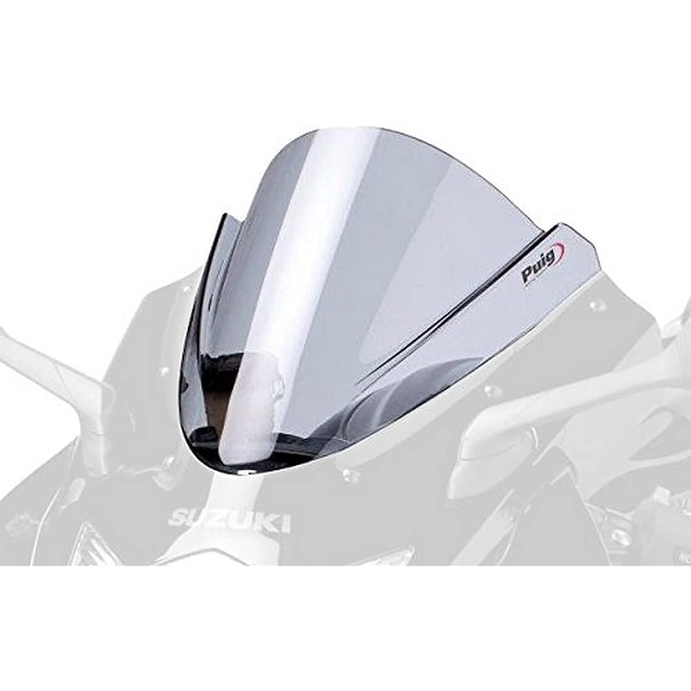 Puig 5605F RACING-SCREEN [DARK SMOKE] SUZUKI GSX-R600/750(11-15) Puig Screen Cowl Motorcycle Bike Parts