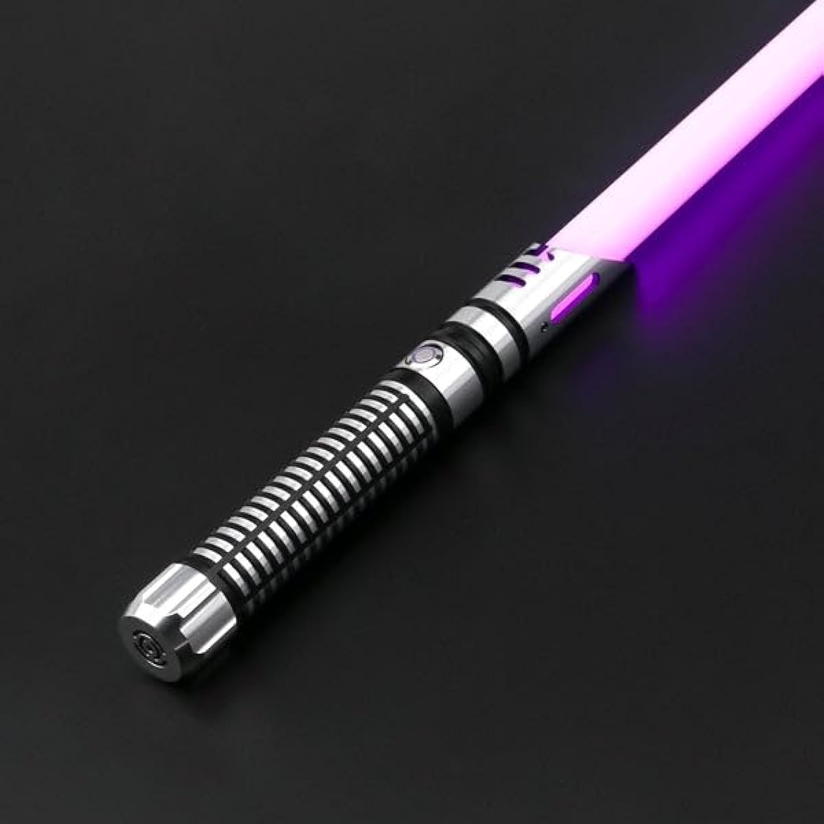 DUPENGDA Dueling Light Saber - Smooth Swing Lightsaber RGB 16 Color Changeable Saber with 10 Sound Fonts Metal Hilt for Boys Teens Adults Heavy Dueling
