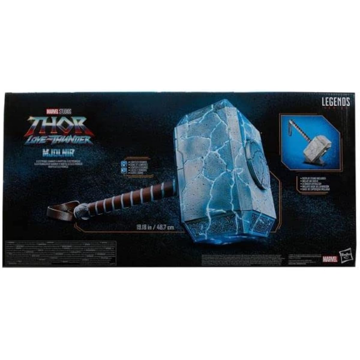 Marvel Legends Series Thor Mjolnir Hammer Deluxe Replica - Thor Love & Thunder